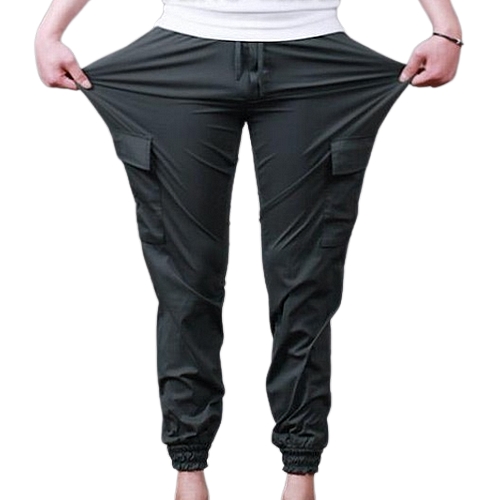 스타일쿡 스댕클럽 고탄력 아이스 조거 포켓 밴드 바지 SCH210-4