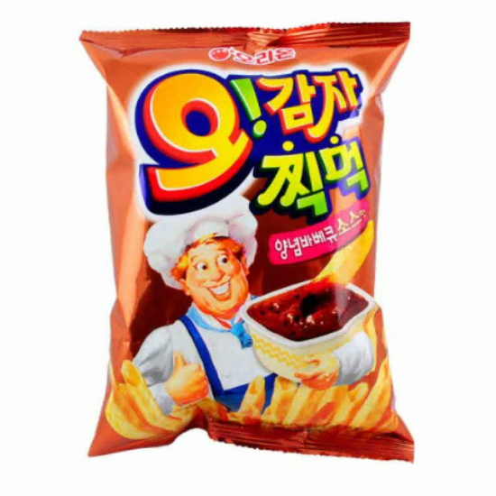 오리온 오감자 딥 양념바베큐 75g (2개)