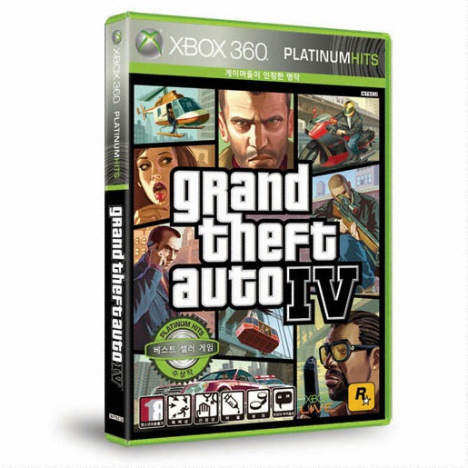락스타 게임즈 플래티넘히트 그랜드 테프트 오토 4 XBOX360