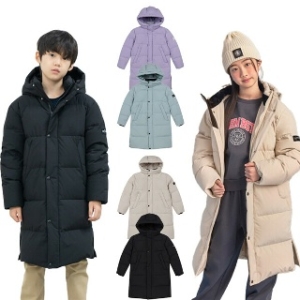 공용 구스다운 롱패딩 점퍼 (PKD4JP30101)