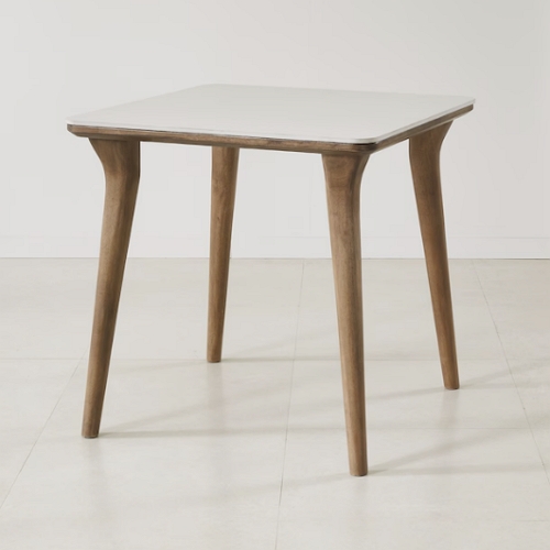 데코라인 워라벨 고무나무 원목 세라믹 식탁 800