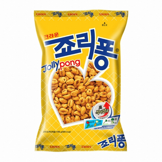 크라운제과 죠리퐁 198g (1개)