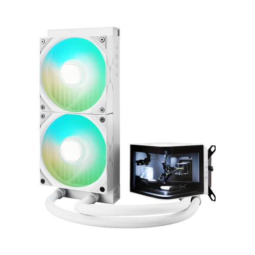 TRYX PANORAMA 3D 240 ARGB (화이트)