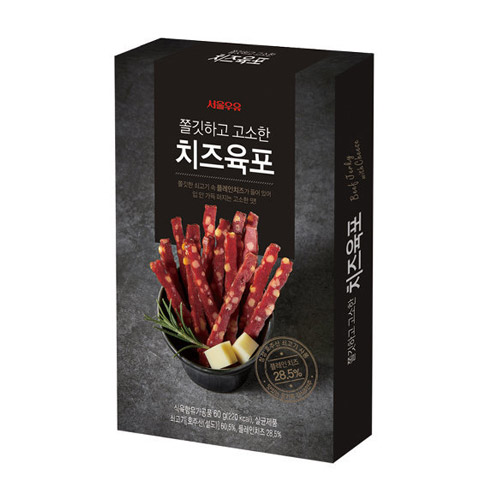 청하식품 서울우유 치즈 육포 60g (3개)_이미지