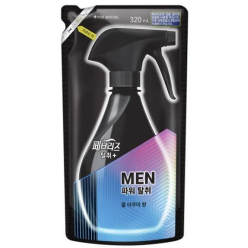 페브리즈 포맨 쿨 아쿠아 향 리필 320ml (4개)