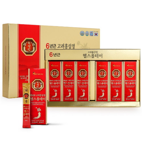 천삼인 6년근 고려홍삼정 헬스올데이 10ml 30포
