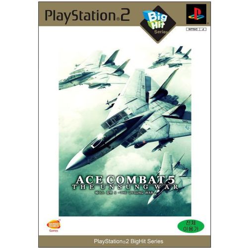 반다이남코 빅히트 에이스 컴뱃 5 : 디 언성 워 PS2 (일반판)