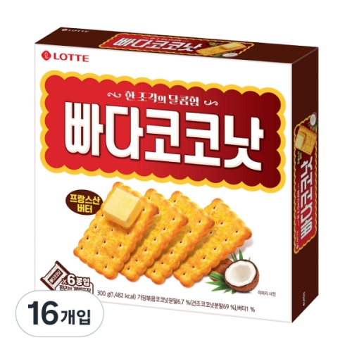 롯데제과 빠다코코낫 300g_이미지