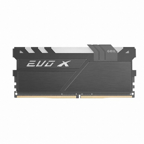 GeIL DDR4-3200 CL16 EVO X GUNMETAL RYZEN RGB 패키지 (16GB(8Gx2))_이미지