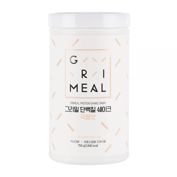 한국네츄럴팜 그리밀 단백질 쉐이크 곡물맛 750g