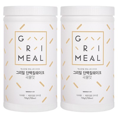 한국네츄럴팜 그리밀 단백질 쉐이크 곡물맛 750g이미지입니다. 누르면 해당 게시물로 새창이동합니다.