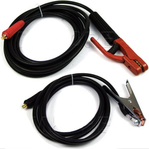  한신 아크용접선세트 25SQ [어스선3m, 홀더선5m]