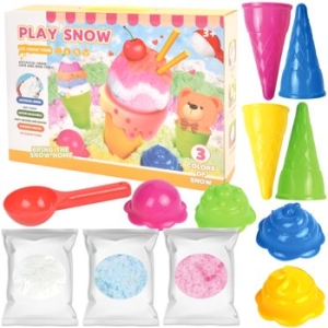 매직 R 스노우 클레이 도우 플레이 세트 아이스크림 lc45-2c 점토 촉감발달 퍼티 교재 교구