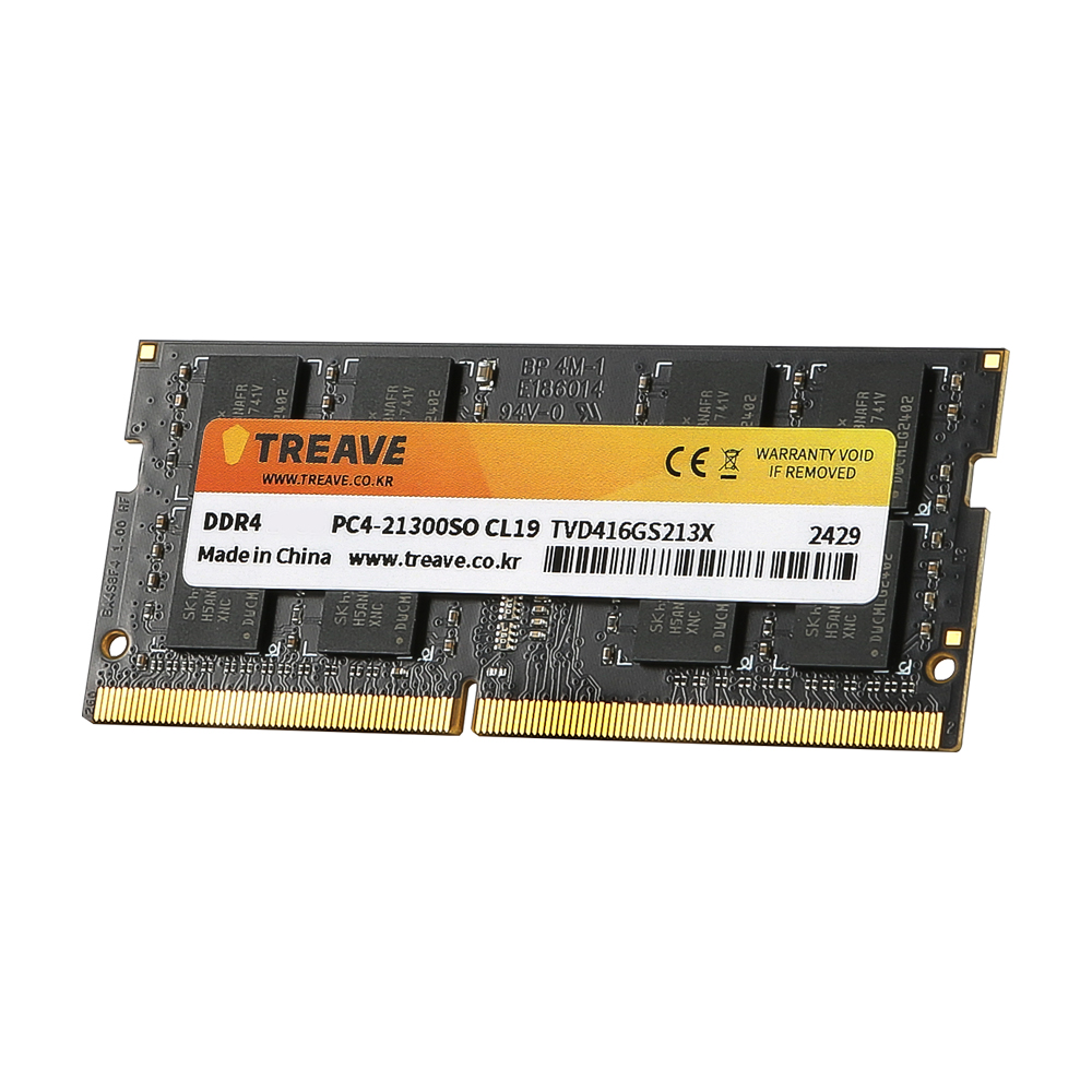 비즈텍 TREAVE 노트북 DDR4-2666 CL19 (4GB)_이미지