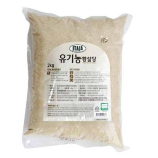 이타자 유기농 황설탕 2kg
