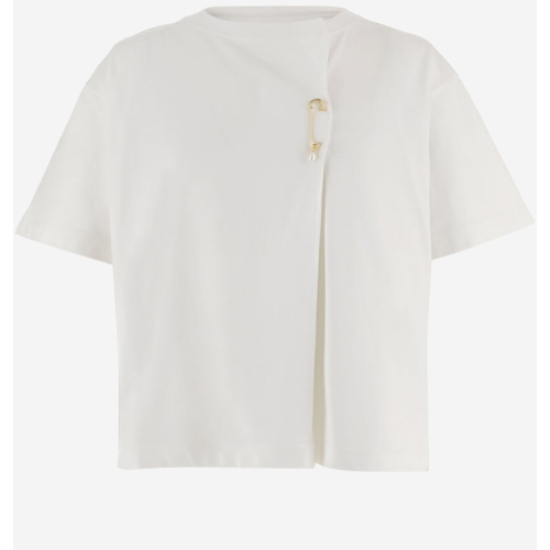 까르뱅 여성 T 셔츠 6261K21051WHITE T_이미지