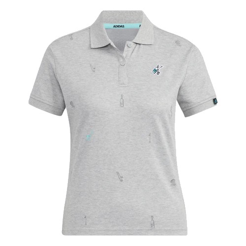 아디다스 아디다스골프 에어로레디 플레이 그린 그래픽 폴로 셔츠 HA0189