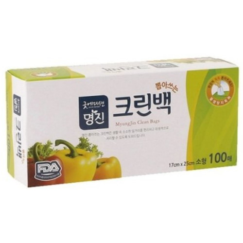 홈에디션명진 크린백 17x25cm (소) 100매 [1개(100매)]