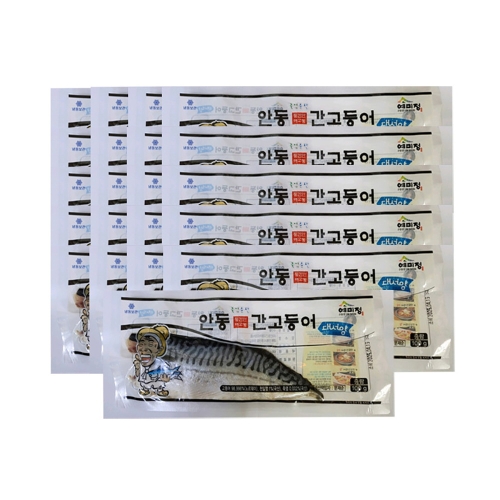 이동삼안동간고등어 이동삼 안동간고등어 노르웨이산 순살 100g (21개)_이미지