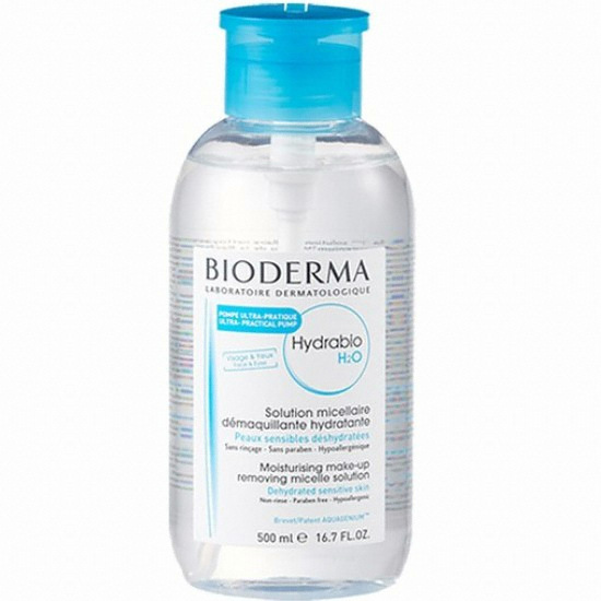 하이드라비오 H2O 클렌징워터 펌프형 500ml