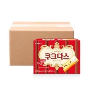 크라운제과 크라운 쿠크다스 화이트 77g 21개 크라운 쿠크다스 화이트 77g_이미지
