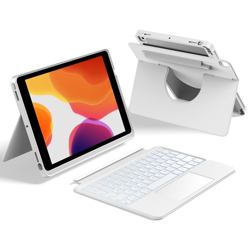 HOU iPad 7/8/9세대 세로 가로 트랙패드 키보드 케이스 Mate-10.2_이미지