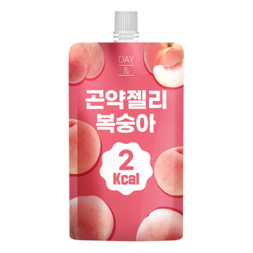 데이앤 곤약젤리 복숭아 150g (40개)_이미지