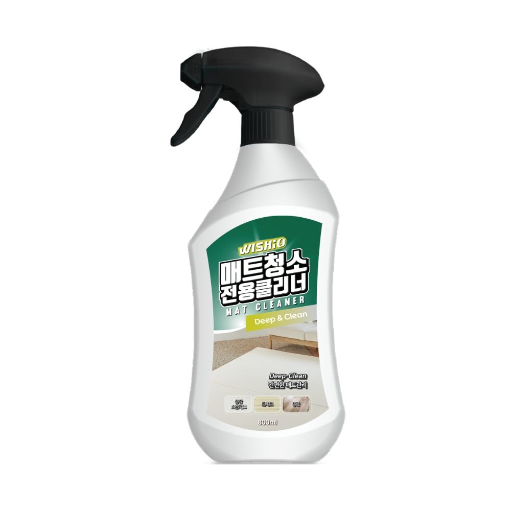 힐링클린 위시오 매트청소 전용 클리너 800ml (2개)_이미지