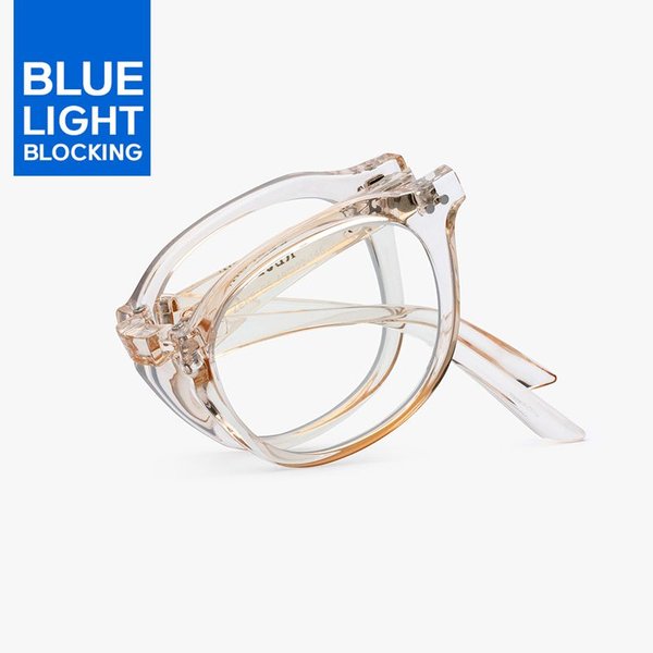 남녀공용 ZEHE 폴더 블루라이트 안경 CRYSTAL