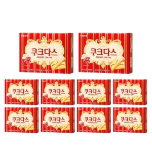 제과 쿠크다스 화이트토르테 128g 10개