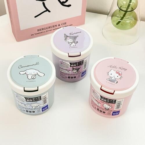 산리오 수납함 원형 원터치 케이스_이미지