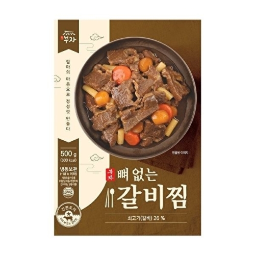 팔도식품 부자 뼈없는 갈비찜 500g [4개]