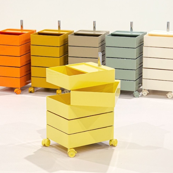 영가구  밀리 이동식 수납장 5단 트롤리