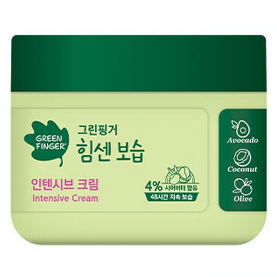 유한킴벌리 그린핑거 힘센보습 인텐시브 크림 300g