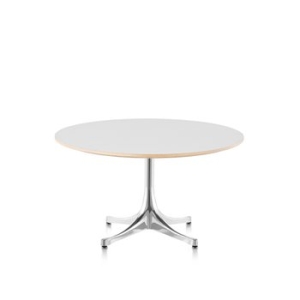 허먼밀러 Nelson Pedestal Table  Alu Base