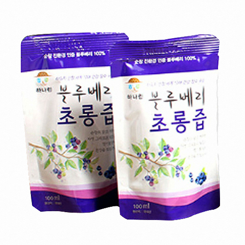 힐링팜영농조합법인 하나린 블루베리즙 100ml 30포 (1개)_이미지