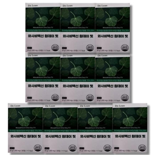 닥터린 와사비텍신 원데이 핏 30정 (10개)_이미지