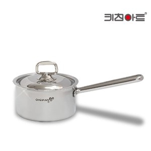 키친아트 아이사랑 통3중 이유식냄비 (14cm+뚜껑)_이미지