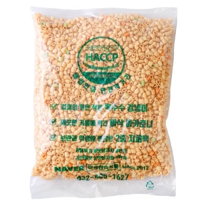 우리식품 마카로니 1.2kg 뻥튀기 강냉이 옛날과자