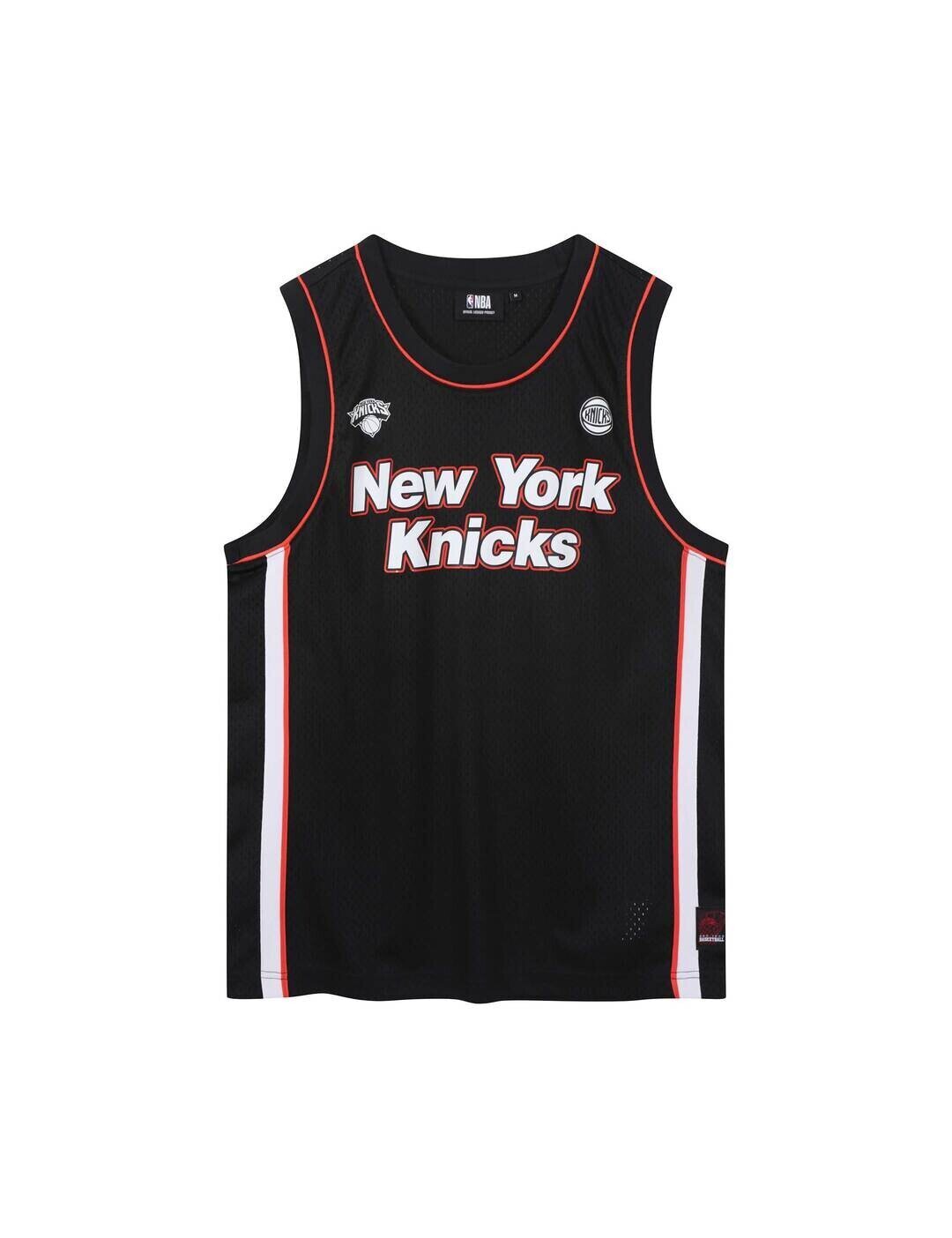NBA NYK 팀 어센틱 농구 유니폼 메쉬 슬리브리스 262TS411P 19_DG_이미지