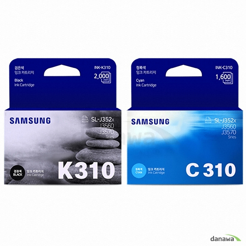 �Ｚ���� ��ǰ INK-K310, INK-C310 2�� ��Ʈ