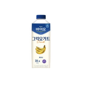 매일유업 매일바이오 그릭요거트 드링크 바나나 710ml