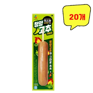 CJ제일제당 맥스봉 청양고추 후랑크 80g