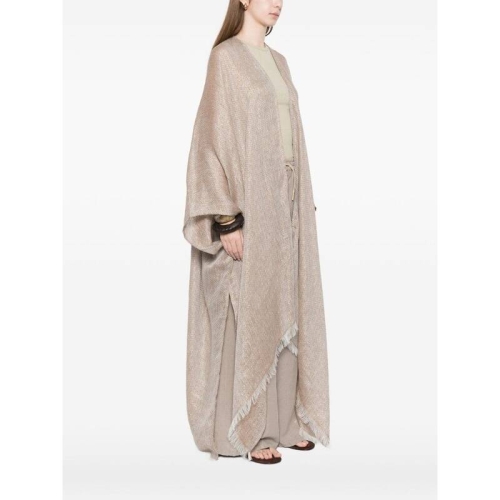 파비아나필리피 파비아나 필리피 B0711945313 프린지 린넨 판초 SAD276A948M0461268_이미지