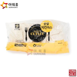 먹깨비네/ 순살치킨까스1kg 한봉10개