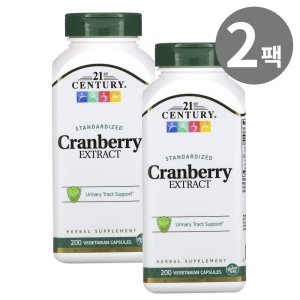 21st 센츄리 21st Century 크랜베리 200캡슐 2팩