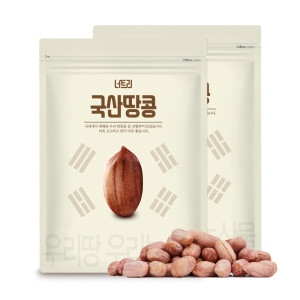 너트리 국내산 생땅콩 1kg [2개]