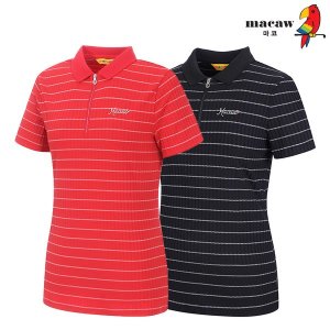 마코 패턴 카라 반팔 티셔츠 MLW2TS05