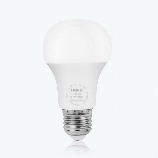 LED 에코빔 벌브전구 주광색 5W