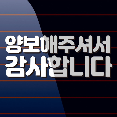 자동차스티커 텍스트 양보해주셔서감사합니다 15